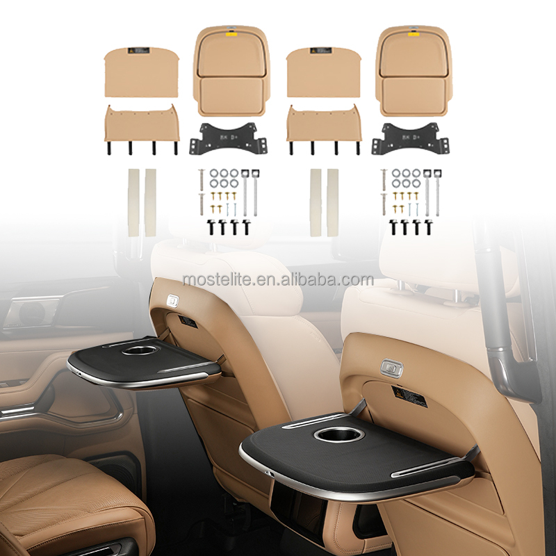 Back Seat Car Table - โต๊ะพับในรถยนต์พร้อมระบบชาร์จไร้สายสำหรับเบาะหลังรถยนต์ รุ่นขายดีปี 2025 สำหรับอุปกรณ์เสริม Byd Leopard
