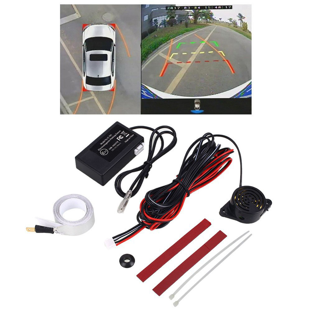 Car Accessories Near Me - ชุดเซ็นเซอร์จอดรถแม่เหล็กไฟฟ้าแบบไม่ต้องเจาะ ติดตั้งง่าย ระบบเรดาร์ช่วยจอดรถ เซ็นเซอร์เตือนถอยหลัง