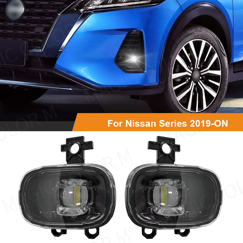 Car Accessories Xcent - 2ชิ้นไฟตัดหมอก LED สำหรับ Nissan NAVARA NP300