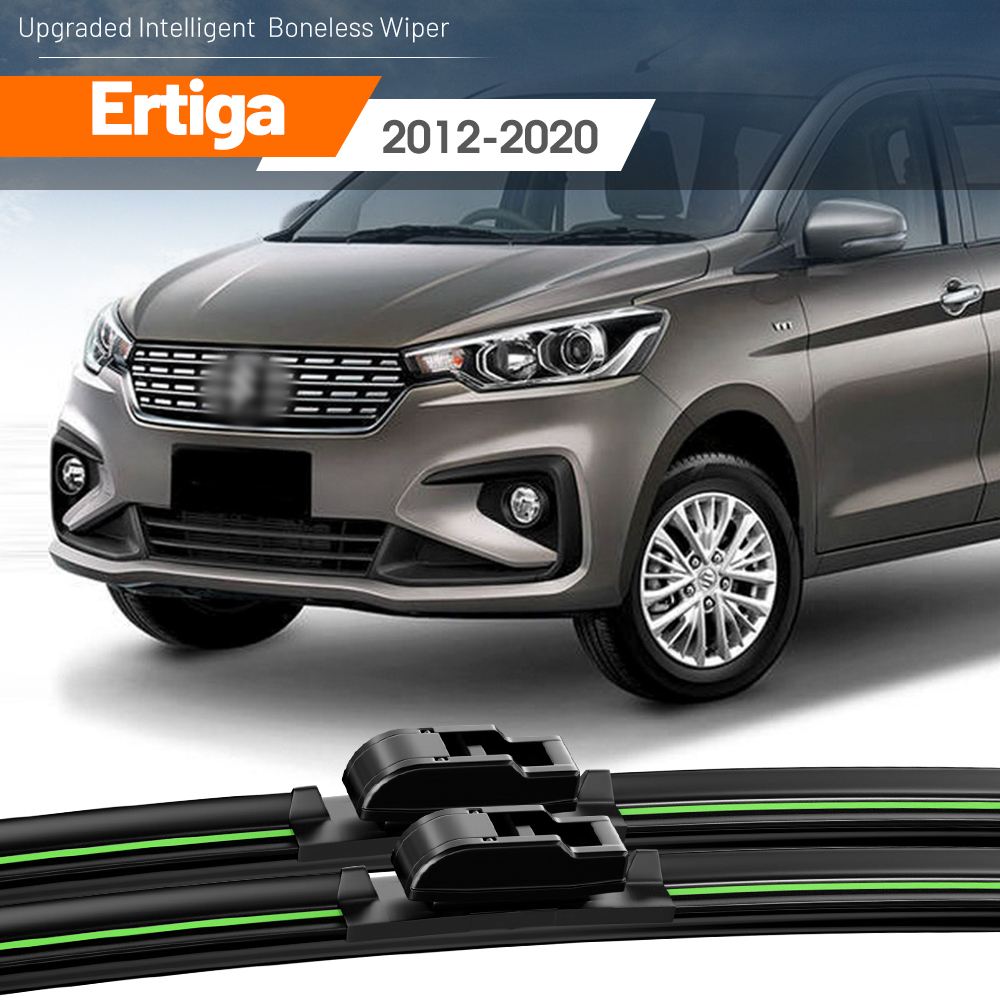 Car Accessories Ertiga - 2ชิ้นสำหรับ Suzuki ertiga 2012-2020ใบใบปัดน้ำฝนด้านหน้า2013 2014 2015