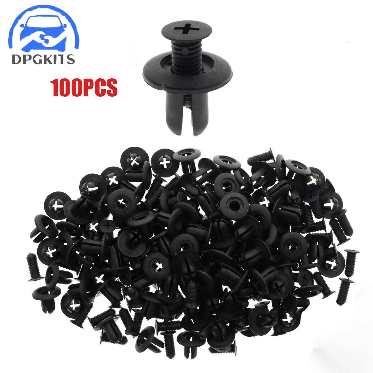 Car Accessories Quick Delivery - DPGKITS ชุดคลิปยึดกันชนและบังโคลน 100 ชิ้น สำหรับ Santa