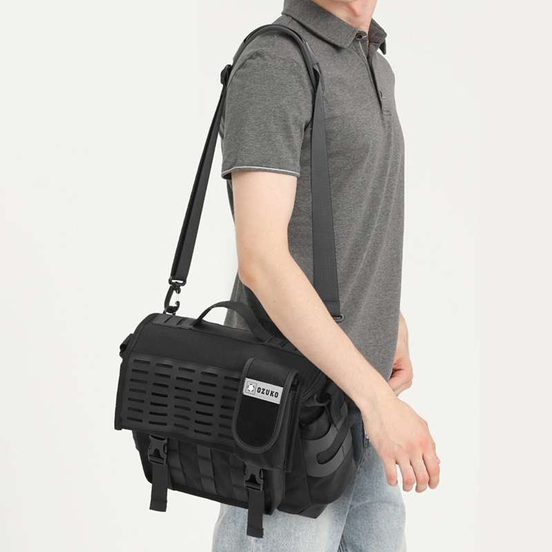 OZUKO กระเป๋าสะพายไหล่ผู้ชายแฟ - Car Accessories Gifts For Men บทวิจารณ์และราคา