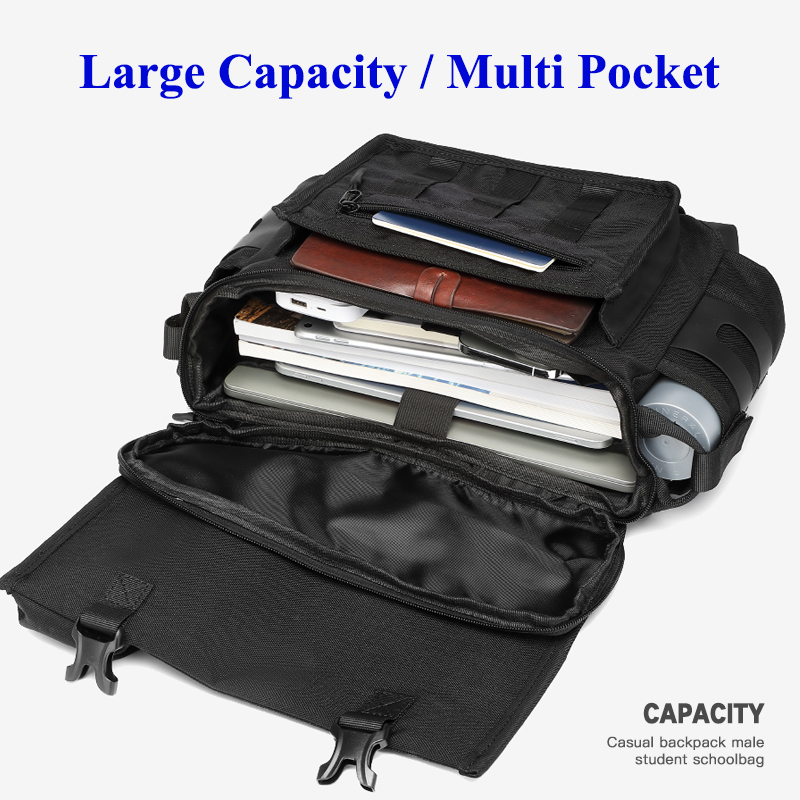 OZUKO กระเป๋าสะพายไหล่ผู้ชายแฟ - Car Accessories Gifts For Men บทวิจารณ์และราคา