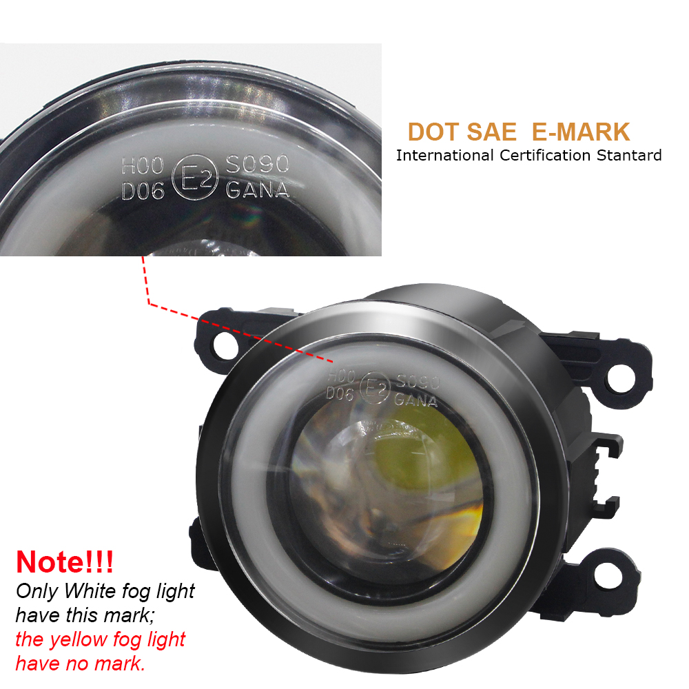 2X30W 3000LM รถ LED หมอก Light - Car Accessories Xcent บทวิจารณ์และราคา