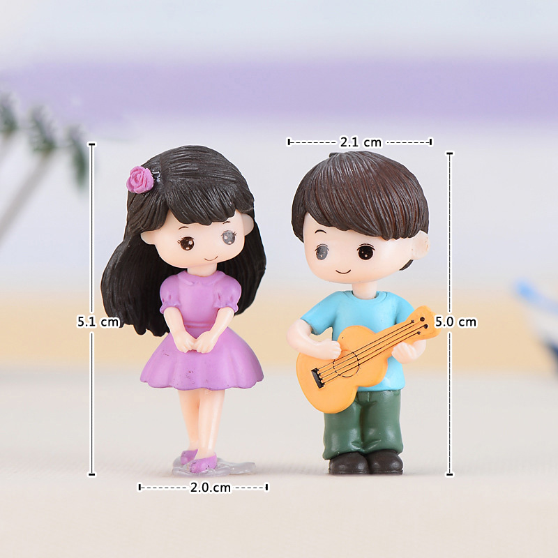 ตุ๊กตาคู่รักกีตาร์จิ๋ว ชายหญิง - Car Accessories Walmart บทวิจารณ์และราคา
