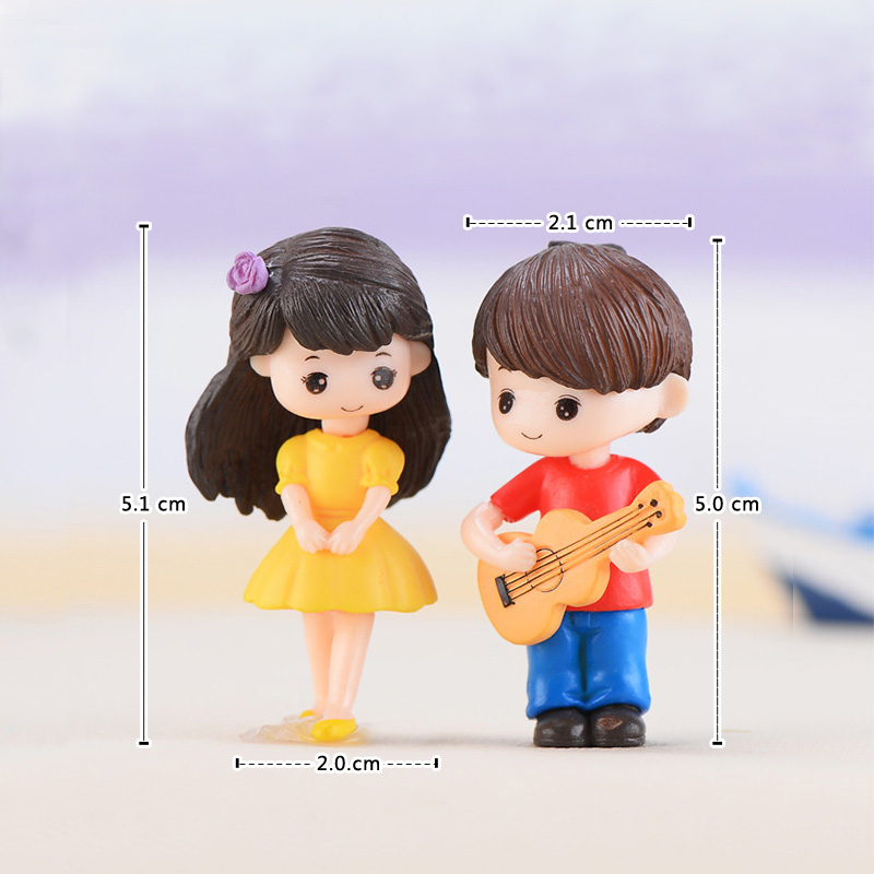 ตุ๊กตาคู่รักกีตาร์จิ๋ว ชายหญิง - Car Accessories Walmart บทวิจารณ์และราคา