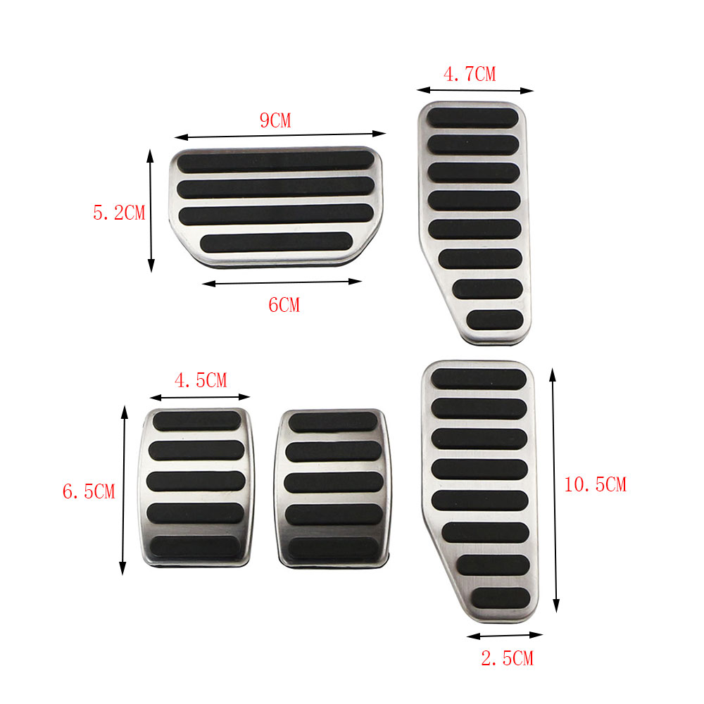 สแตนเลสรถเหยียบแก๊สเบรคเหยียบส - Car Accessories Ertiga บทวิจารณ์และราคา