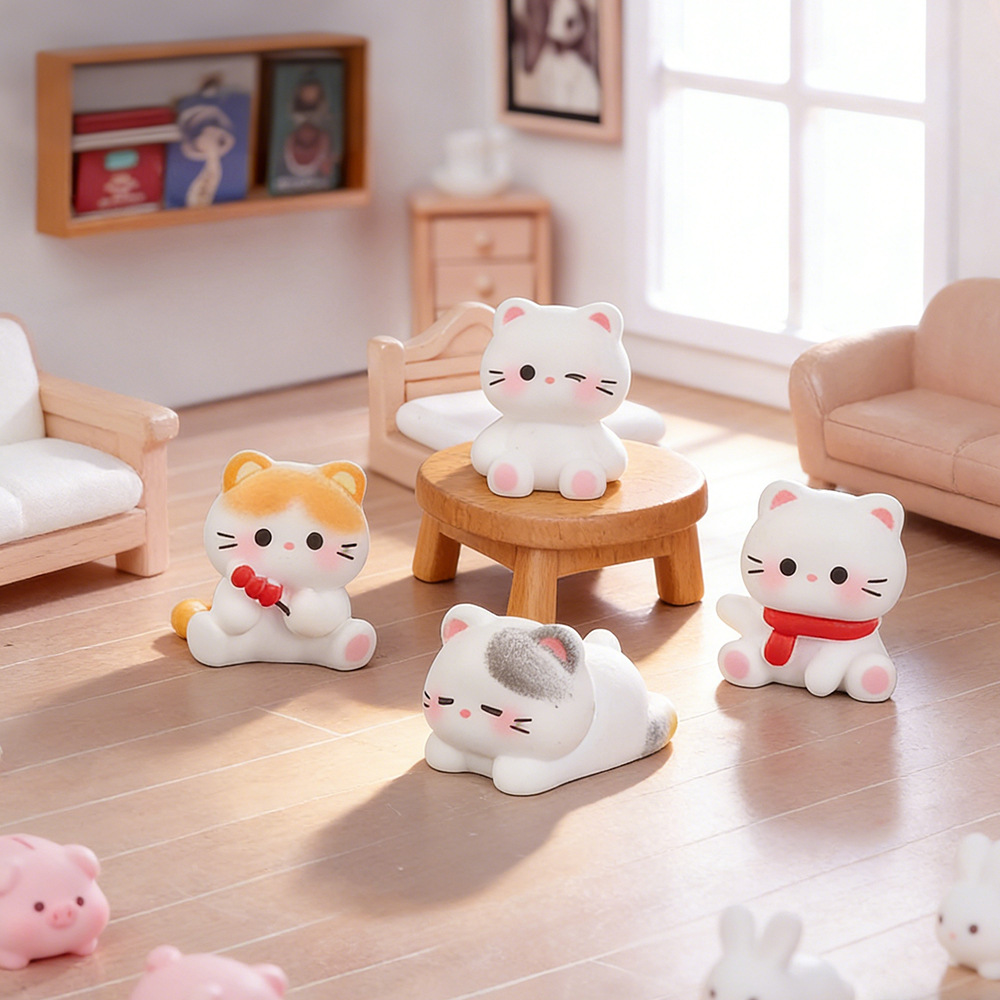 ตุ๊กตาแมวน่ารัก 6 ชิ้น ทำจากเร - Car Accessories Walmart บทวิจารณ์และราคา