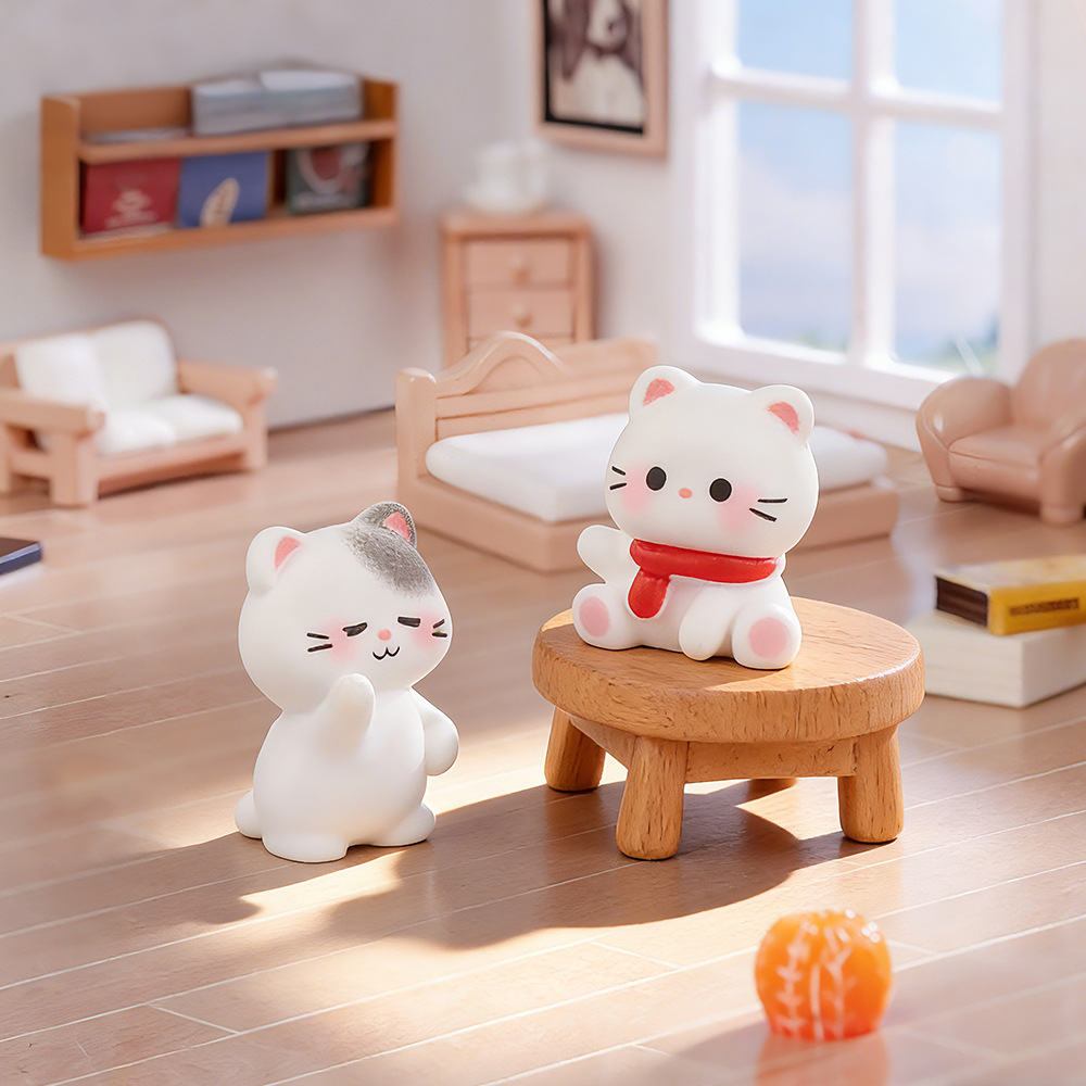 ตุ๊กตาแมวน่ารัก 6 ชิ้น ทำจากเร - Car Accessories Walmart บทวิจารณ์และราคา