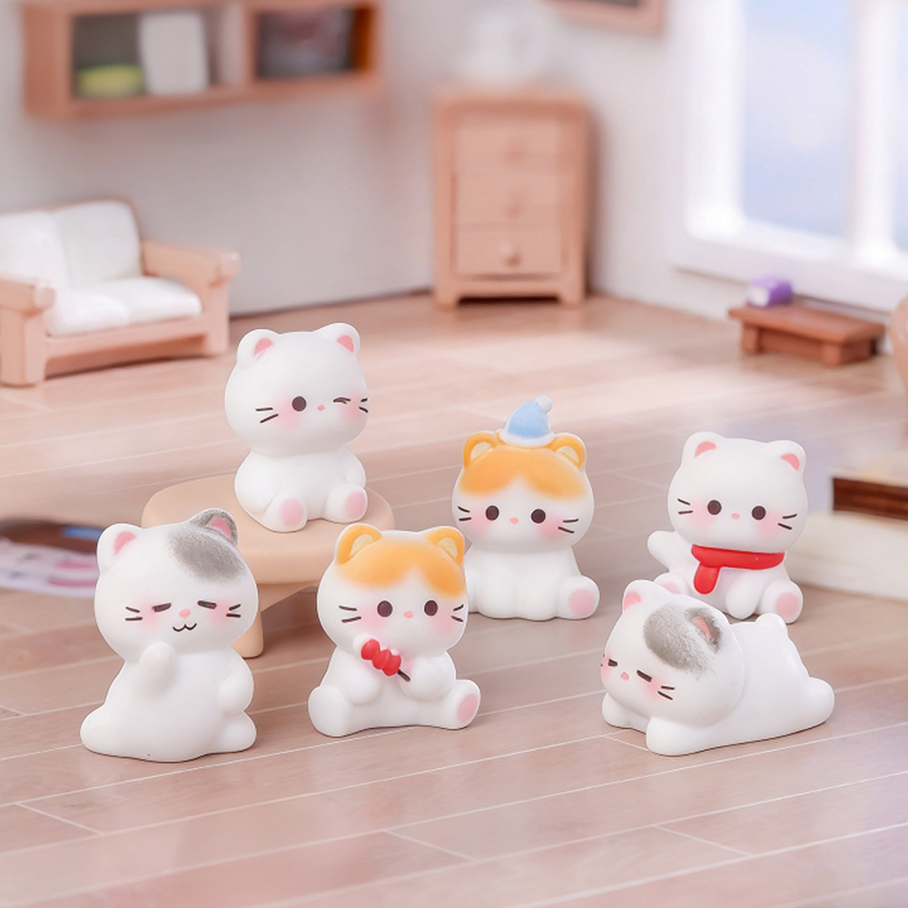 ตุ๊กตาแมวน่ารัก 6 ชิ้น ทำจากเร - Car Accessories Walmart บทวิจารณ์และราคา