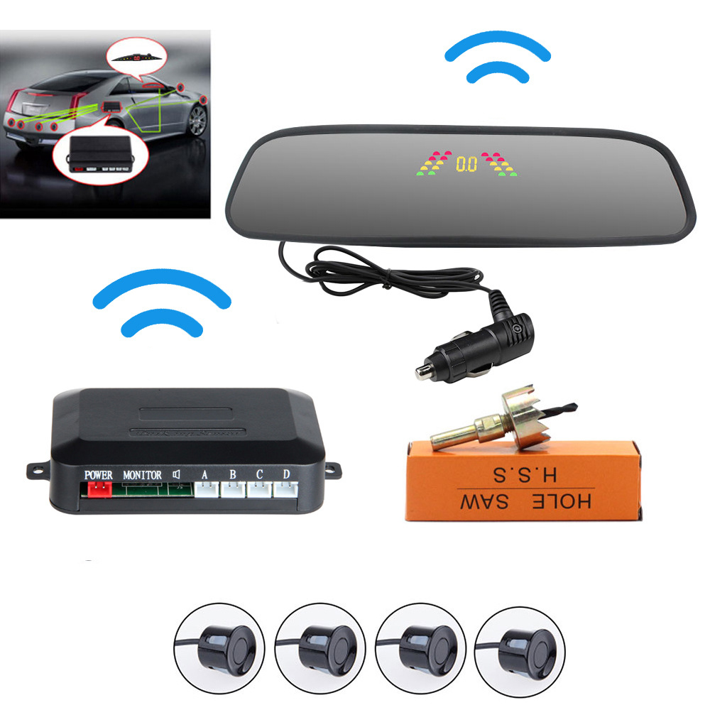 ชุดเซ็นเซอร์จอดรถพร้อมหน้าจอแอ - Car Accessories Near Me บทวิจารณ์และราคา