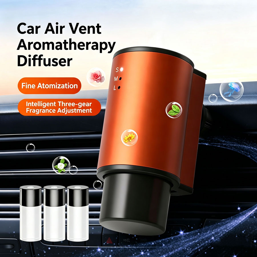 น้ำหอมปรับอากาศในรถยนต์แบบใหม่ - Car Air Freshener Vent บทวิจารณ์และราคา