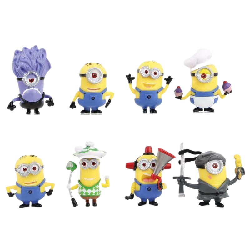 8 ชิ้น/1 ชุด 52TOYS มินเนี่ยนก - Car Accessories Walmart บทวิจารณ์และราคา