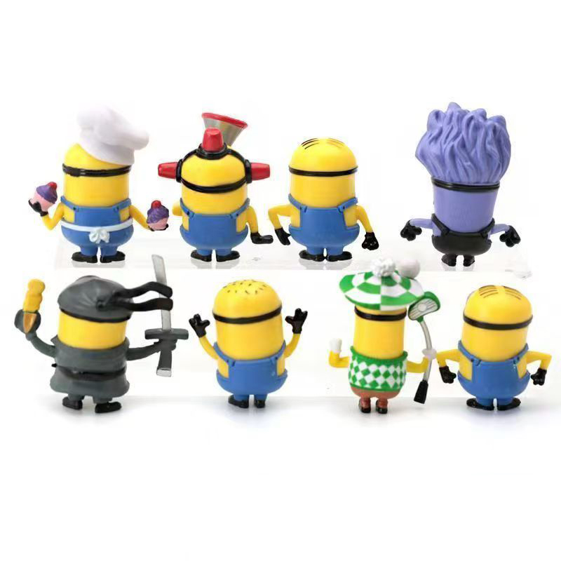 8 ชิ้น/1 ชุด 52TOYS มินเนี่ยนก - Car Accessories Walmart บทวิจารณ์และราคา