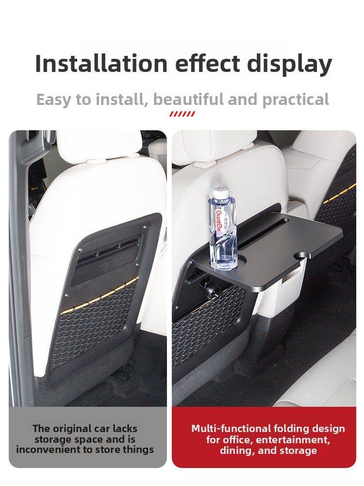โต๊ะพับหลังเบาะรถยนต์ Chery iC - Back Seat Car Table บทวิจารณ์และราคา