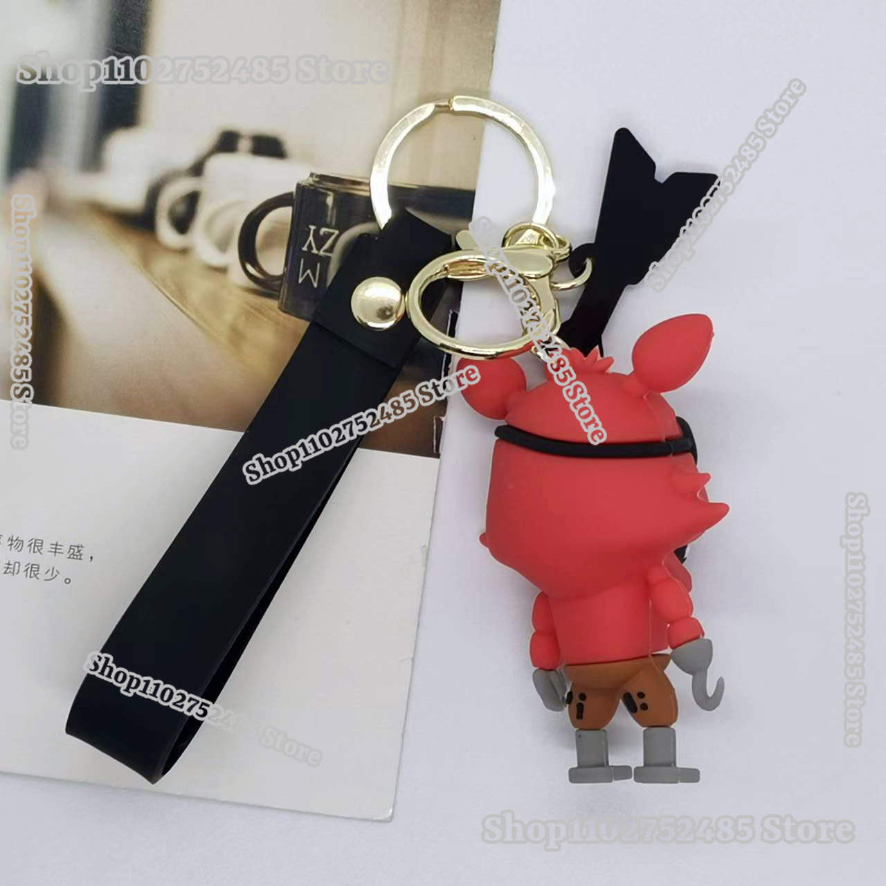 พวงกุญแจตุ๊กตาการ์ตูนอนิเมะ FN - Car Accessories Gifts For Men บทวิจารณ์และราคา