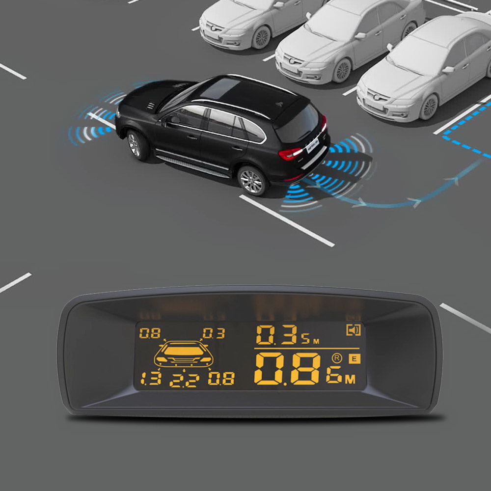 รถยนต์ 8 เซ็นเซอร์ที่จอดรถระบบ - Car Accessories Near Me บทวิจารณ์และราคา