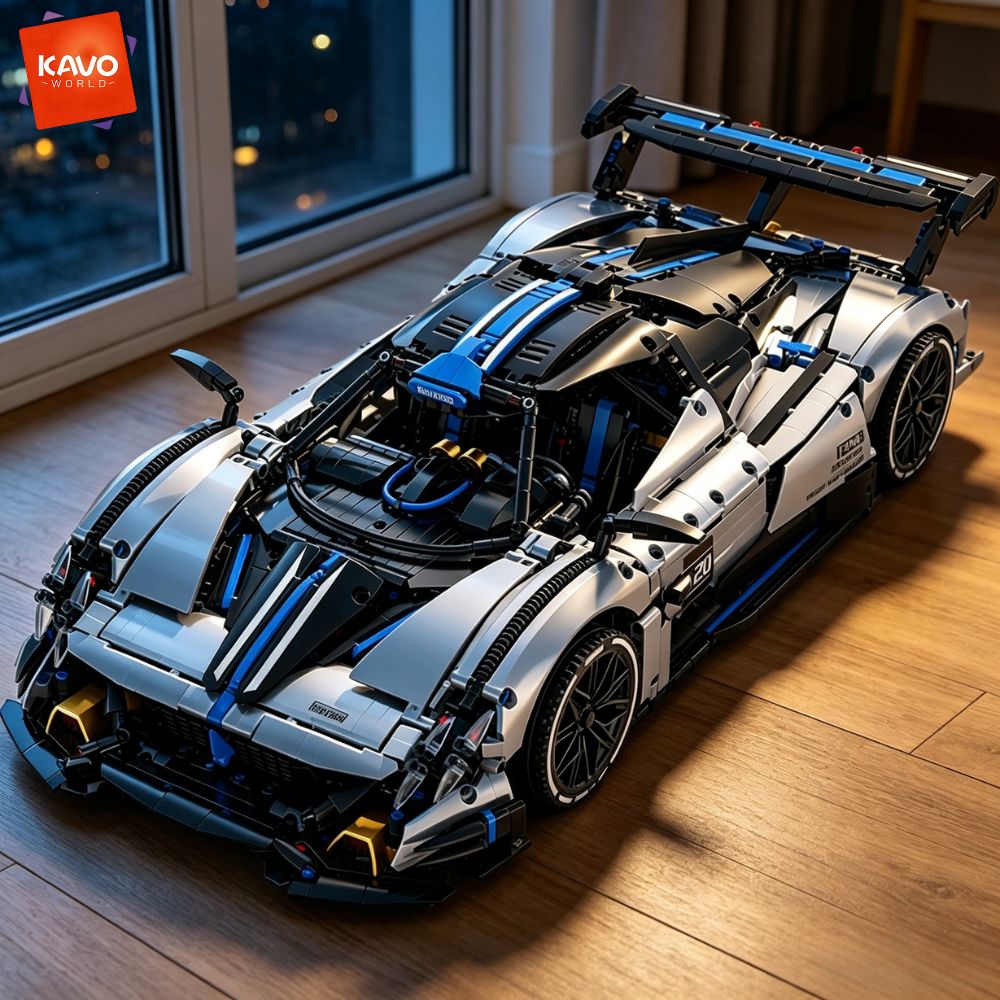KAVOWORLD ชุดตัวต่อรถสปอร์ตสีเ - Car Accessories Walmart บทวิจารณ์และราคา