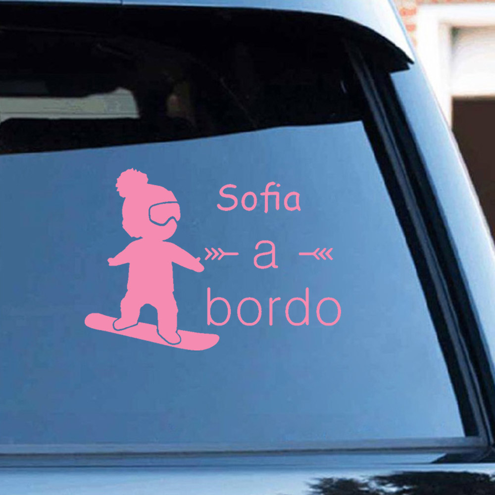 1 PC ไวนิลเด็กบอร์โดสีสันสดใสส - Car Accessories For Baby บทวิจารณ์และราคา
