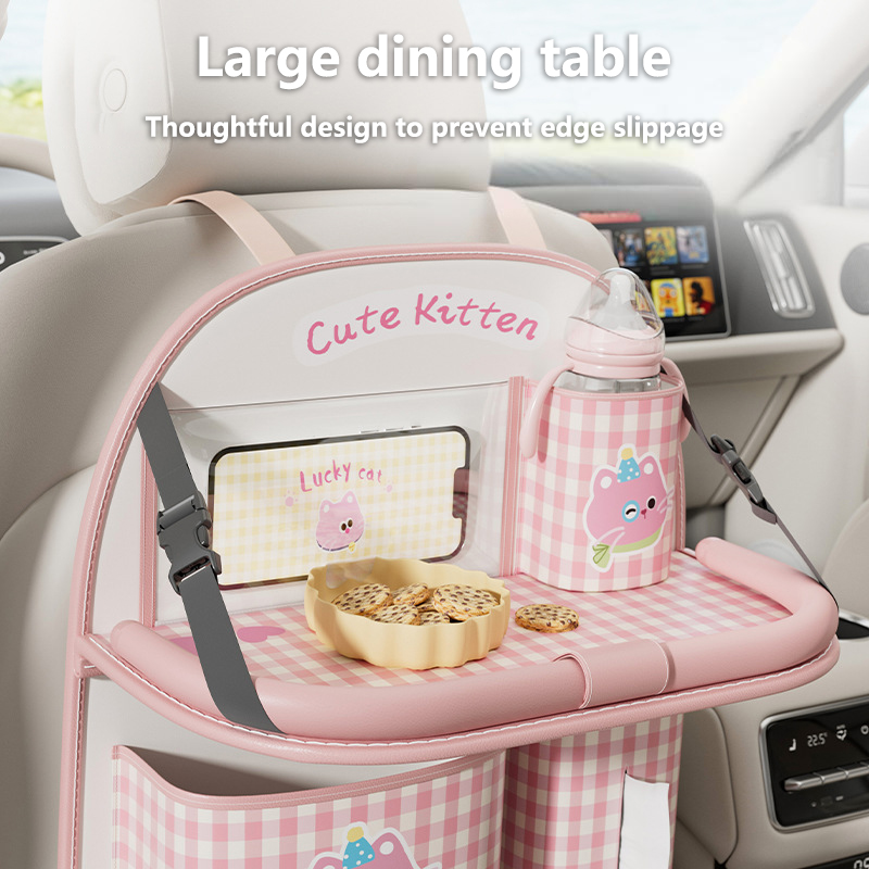 กระเป๋าเก็บของหลังเบาะรถยนต์รู - Back Seat Car Table บทวิจารณ์และราคา