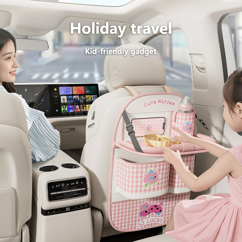 กระเป๋าเก็บของหลังเบาะรถยนต์รู - Back Seat Car Table บทวิจารณ์และราคา