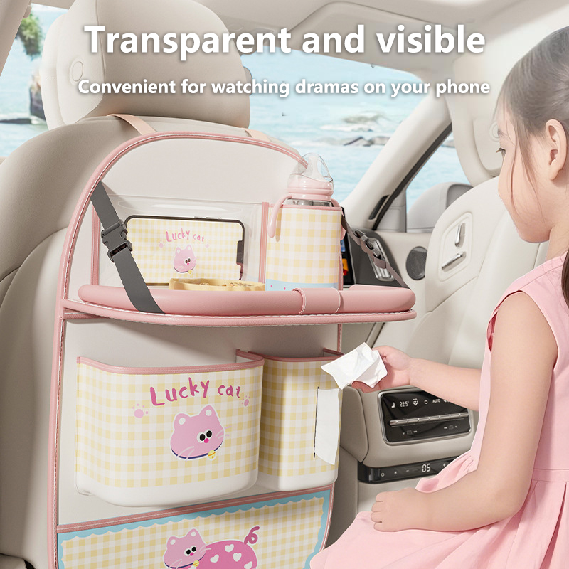 กระเป๋าเก็บของหลังเบาะรถยนต์รู - Back Seat Car Table บทวิจารณ์และราคา