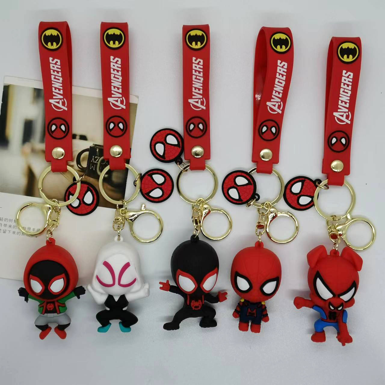 พวงกุญแจตุ๊กตาสไปเดอร์แมนการ์ต - Car Accessories Gifts For Men บทวิจารณ์และราคา