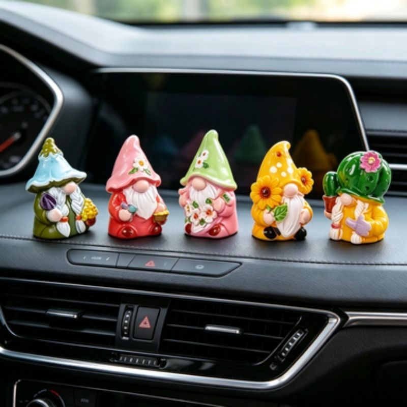 ตุ๊กตาโนมขนาดเล็ก 6 ชิ้น งานฝี - Car Accessories Walmart บทวิจารณ์และราคา