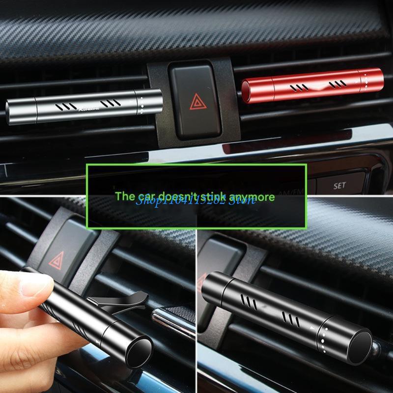 ตกแต่งอลูมิเนียมรถ Air Vent คล - Car Air Freshener Vent บทวิจารณ์และราคา