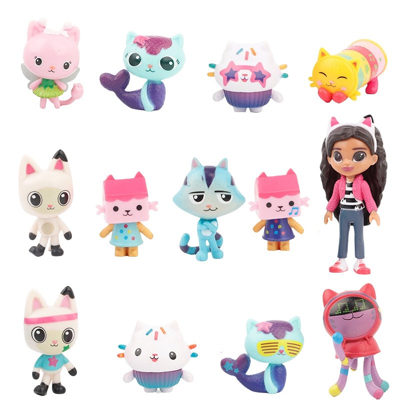 13 ชิ้น Gabby's Dollhouse Mini - Car Accessories Walmart บทวิจารณ์และราคา
