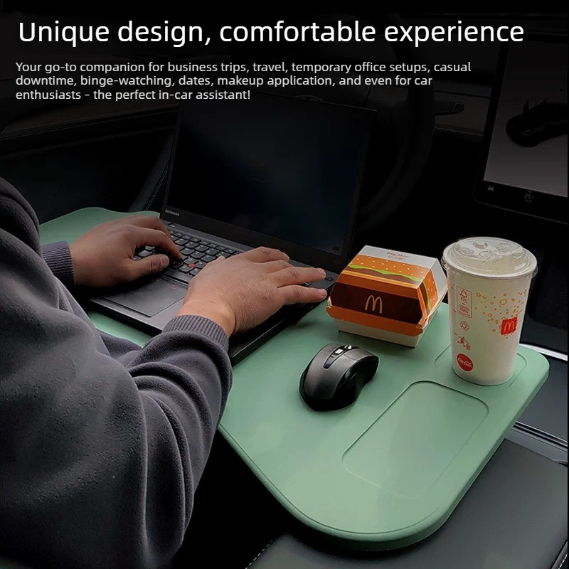 โต๊ะพับติดตั้งง่ายสำหรับรถยนต์ - Back Seat Car Table บทวิจารณ์และราคา