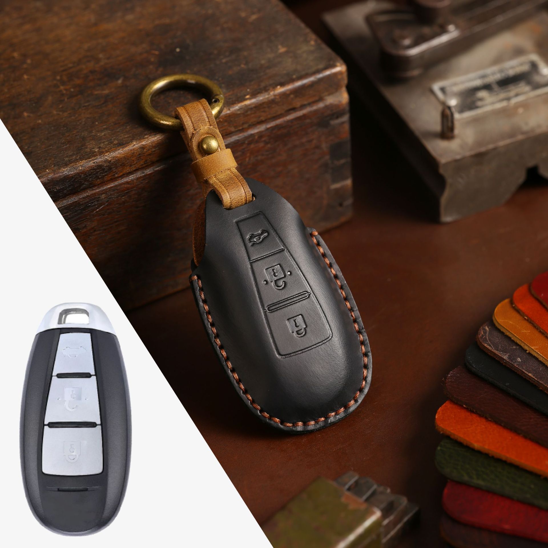 3 bottons พวงกุญแจเคสกุญแจรถยน - Car Accessories Ertiga บทวิจารณ์และราคา