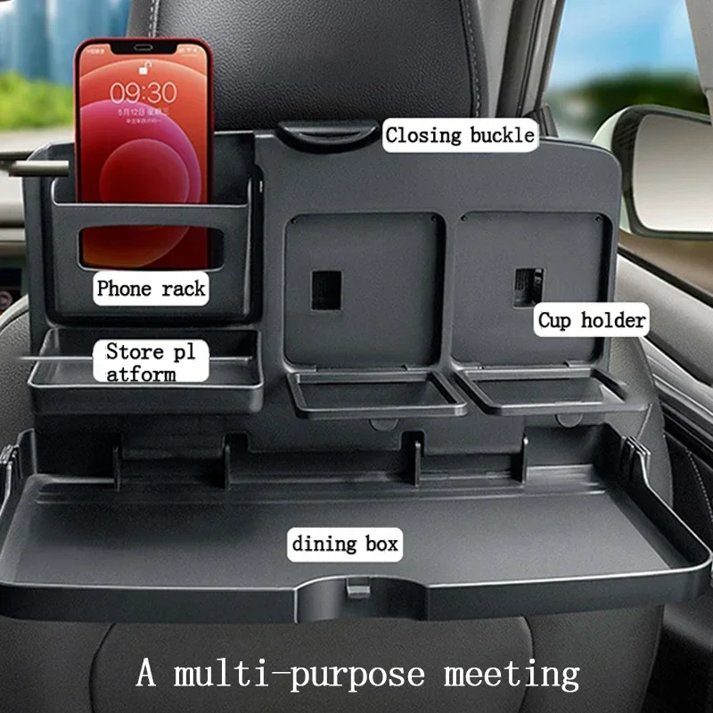 โต๊ะรับประทานอาหารแบบพับได้สำห - Back Seat Car Table บทวิจารณ์และราคา