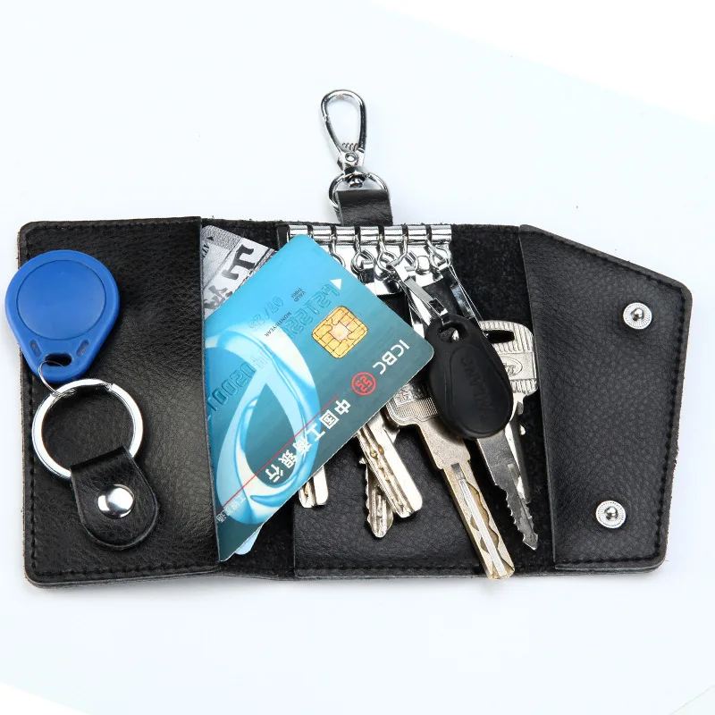 พวงกุญแจหนังแท้สำหรับผู้ชาย กร - Car Accessories Gifts For Men บทวิจารณ์และราคา