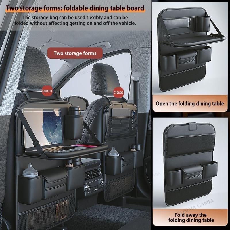 กระเป๋าจัดเก็บอเนกประสงค์สำหรั - Back Seat Car Table บทวิจารณ์และราคา