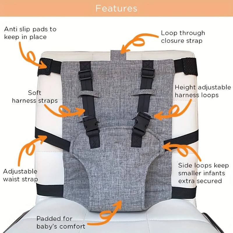 เข็มขัดนิรภัยสำหรับเก้าอี้ทานข - Car Accessories For Baby บทวิจารณ์และราคา