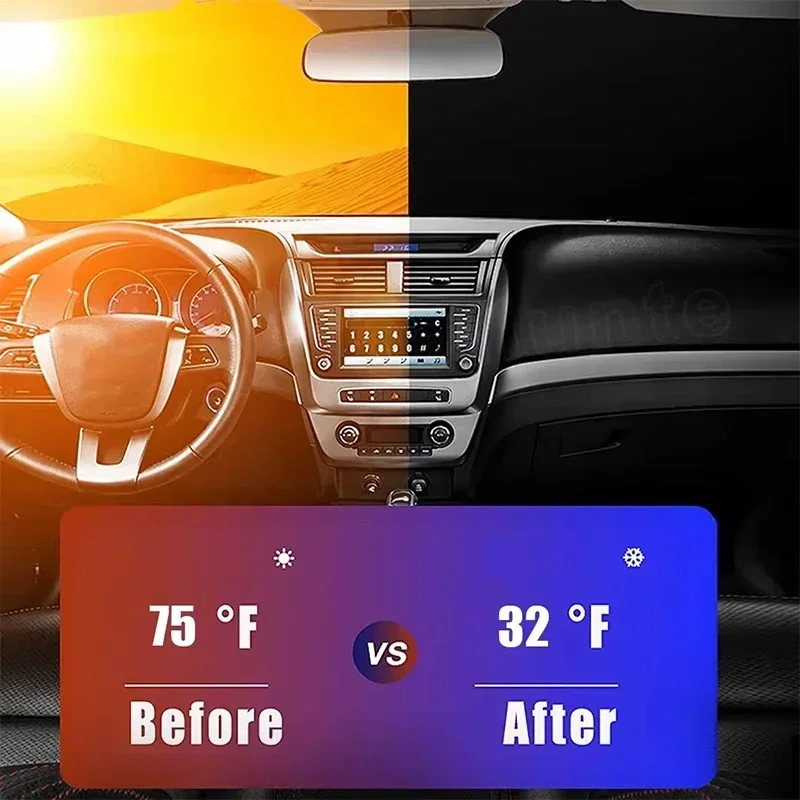 ม่านบังแดดกระจกหน้ารถยนต์ ป้อง - Automatic Car Sunshade บทวิจารณ์และราคา