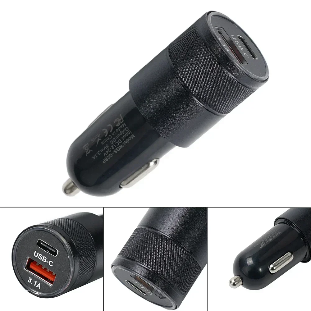 1PCS 65W USB Car Charger Quick - Car Accessories Quick Delivery บทวิจารณ์และราคา