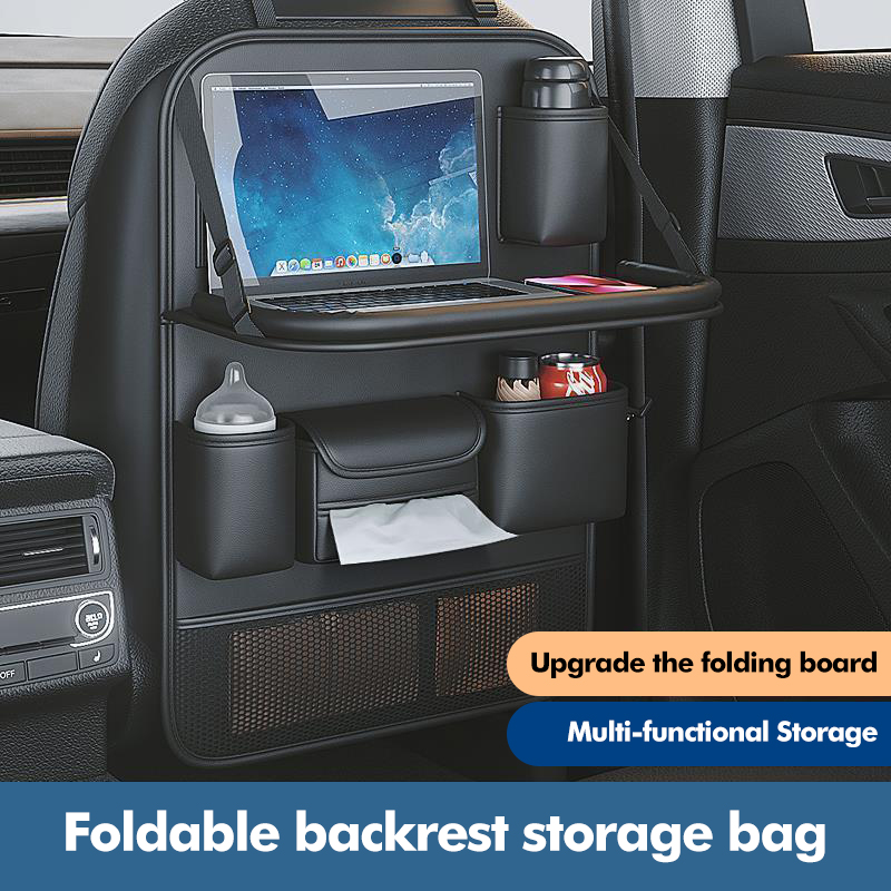 กระเป๋าเก็บของหลังเบาะรถยนต์อเ - Back Seat Car Table บทวิจารณ์และราคา