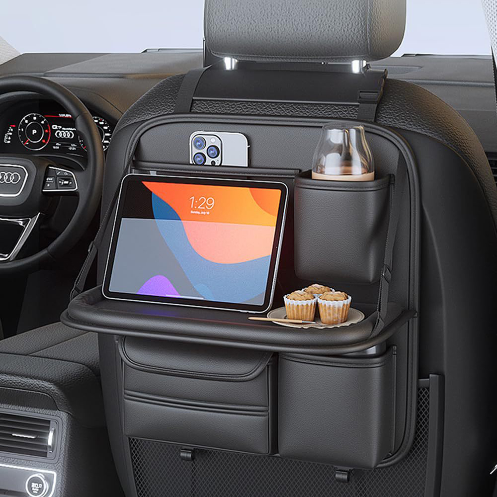 กระเป๋าเก็บของหลังเบาะรถยนต์อเ - Back Seat Car Table บทวิจารณ์และราคา